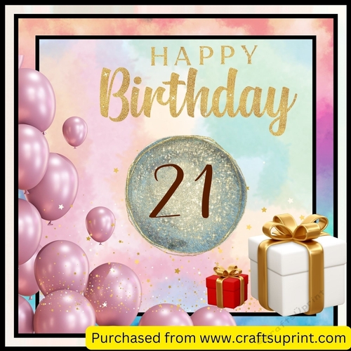 Girl Birthday Card Mini Kit
