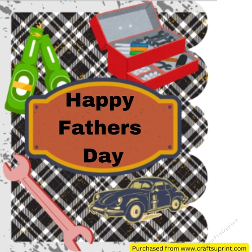 Fathers Day Card Mini Kit