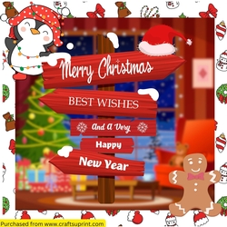 Merry Christmas Card Mini Kit
