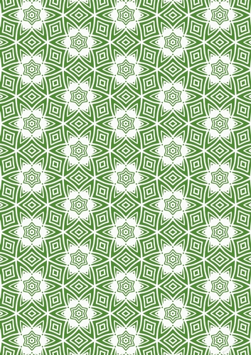 English Country Garden Single Sheet of A4 Patterned Paper for Scrapbooking, Card Making, etc. In Shades of Green Design 05
