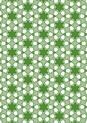 English Country Garden Single Sheet of A4 Patterned Paper for Scrapbooking, Card Making, etc. In Shades of Green Design 06