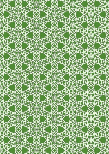 English Country Garden Single Sheet of A4 Patterned Paper for Scrapbooking, Card Making, etc. In Shades of Green Design 08