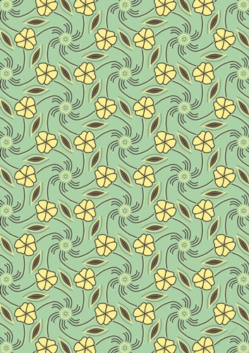Boho Floral A4 scrapbooking patterned backing paper for cardmaking and other crafts 10