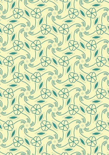 Boho Floral Coordinates Pattern A4 scrapbooking patterned backing paper for cardmaking and other crafts 12