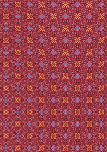 Kaleido Mosaic  A4 Patterned Scrapbooking Backing Paper