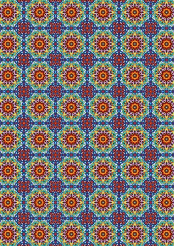 Once Upon an Oil Painting 01: Single Sheet of Abstract Oil Painting Inspired A4 Sized Patterned Backing Paper for Scrapbooking and Card Making Projects