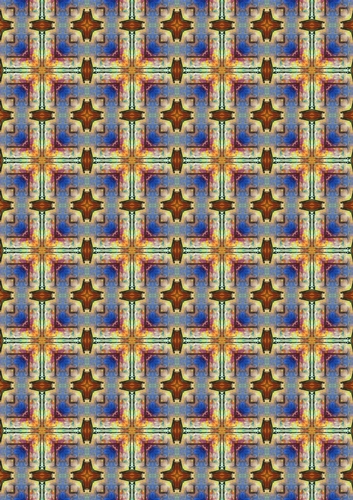 Once Upon an Oil Painting 02: Single Sheet of Abstract Oil Painting Inspired A4 Sized Patterned Backing Paper for Scrapbooking and Card Making Projects