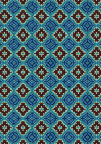 Once Upon an Oil Painting 08: Single Sheet of Abstract Oil Painting Inspired A4 Sized Patterned Backing Paper for Scrapbooking and Card Making Projects