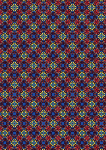 Once Upon an Oil Painting 09: Single Sheet of Abstract Oil Painting Inspired A4 Sized Patterned Backing Paper for Scrapbooking and Card Making Projects