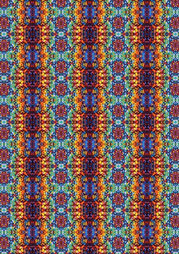 Once Upon an Oil Painting 14: Single Sheet of Abstract Oil Painting Inspired A4 Sized Patterned Backing Paper for Scrapbooking and Card Making Projects
