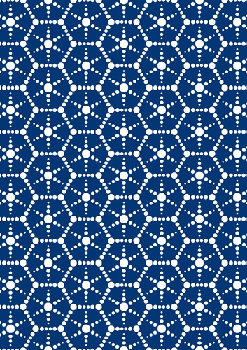 Blue Monochrome 03 A4 Sized Patterned Backing Paper for Card Making, Scrapbooking, in Shades of Blue