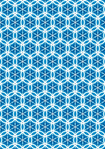 Blue Monochrome 05 A4 Sized Patterned Backing Paper for Card Making, Scrapbooking, in Shades of Blue