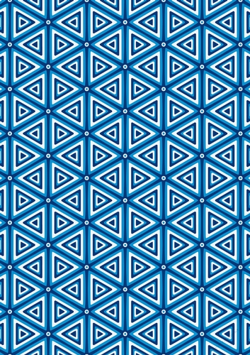 Blue Monochrome 08 A4 Sized Patterned Backing Paper for Card Making, Scrapbooking, in Shades of Blue