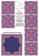 Teabag Folding Card Toppers Kit With Two Folding Cards and Two Sizes; Design 25