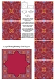 Teabag Folding Card Toppers Kit With Two Folding Cards and Two Sizes; Design 26