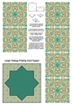 Teabag Folding Card Toppers Kit With Two Folding Cards and Two Sizes; Design 28