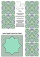 Teabag Folding Card Toppers Kit With Two Folding Cards and Two Sizes; Design 29