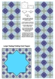 Teabag Folding Card Toppers Kit With Two Folding Cards and Two Sizes; Design 30