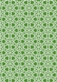 English Country Garden Single Sheet of A4 Patterned Paper for Scrapbooking, Card Making, etc. In Shades of Green Design 08