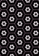Single Sheet of A4 Patterned Paper for Scrapbooking, Card Making, etc. Geometric Pink Black Design 02