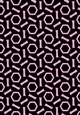 Single Sheet of A4 Patterned Paper for Scrapbooking, Card Making, etc. Various Geometric Pink and Black Design 03
