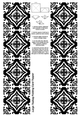 A4 Single Sheet of Large Teabag Squares; Design 35