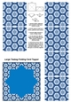 Teabag Folding Card Toppers Kit With Two Folding Cards and Two Sizes; Design 43