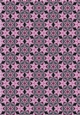 Pink Rivers 01 Bright Pink Themed Patterned Paper A4 Sized Scrapbooking or Card Making Backing Paper