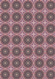 Flow Through 08: Single Sheet of A4 Abstract Pink Geometric Patterned Backing Paper for Scrapbooking, Card Making Etc.