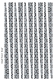 Small Tower Shaped Paper Bead Template Design #32