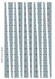 Small Tower Shaped Paper Bead Template Design #34