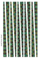 Small Tower Shaped Paper Bead Template Design #37