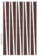 Small Tower Shaped Paper Bead Template Design #41