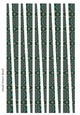 Small Tower Shaped Paper Bead Template Design #42