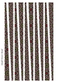 Small Tower Shaped Paper Bead Template Design #47