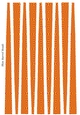 Small Oval Shaped Paper Bead Template Design #48