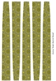 Extra Large Oval Shaped Paper Beads Template Design #49