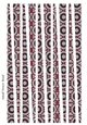 Small Tower Shaped Paper Beads Template Design #51