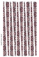 Small Tower Shaped Paper Beads Template Design #53