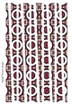 Small Tower Shaped Paper Beads Template Design #57