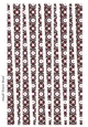 Small Tower Shaped Paper Beads Template Design #59