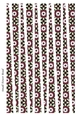 Small Tower Paper Beads Template Design #63