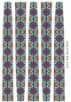 Extra Large Oval Paper Beads Template Design #70