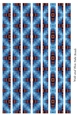 Tube Paper Beads Template Design #72