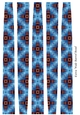 Extra Large Oval Paper Beads Template Design #72