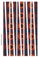 Small Tower Paper Beads Template Design #73