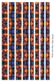Tube Shaped Paper Beads Template Design #74