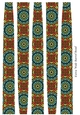 Extra Wide Oval Paper Beads Template Design #75