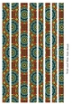 Tube Shaped Paper Beads Template Design #75