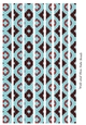 Tube Shaped Paper Beads Template Design #76